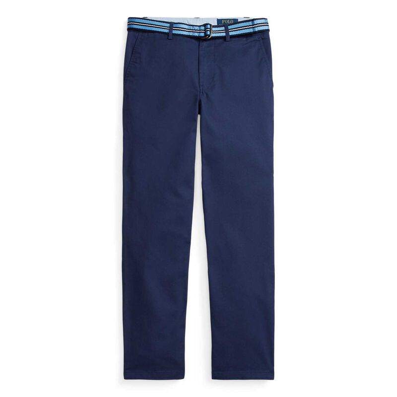 Polo Ralph Lauren Belted Slim Fit Stretch Twill Pant 8-16 image number 0